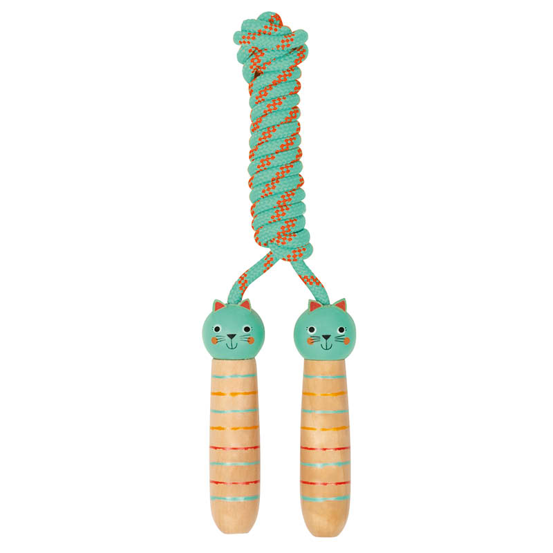 Holz-Springseil Hase oder Katze Holz-Springseil Hase oder Katze