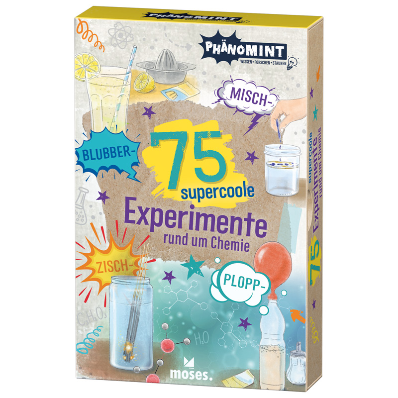 PhänoMINT 75 supercoole Blubber-Zisch-Misch-Plopp-Experimente