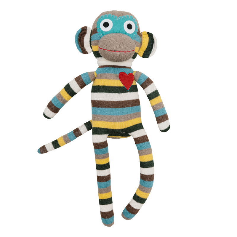 Kuscheltier Sockenaffe 40 cm