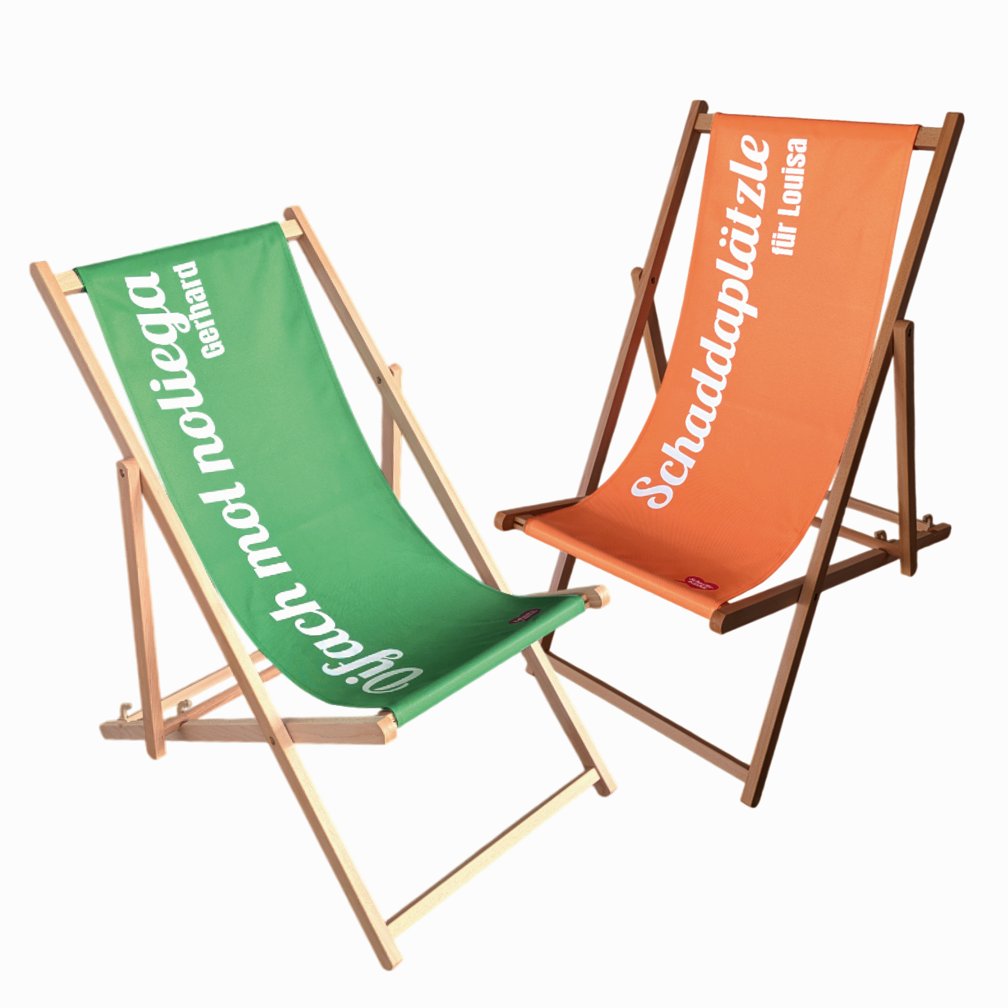 Schwätzbänkle Holz-Liegestuhl ohne Armlehne Schwätzbänkle Holz-Liegestuhl ohne Armlehne