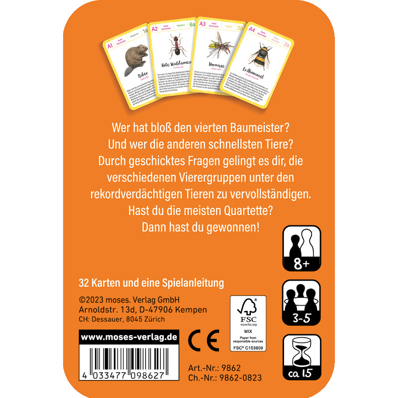 Expedition Natur Quartett Tierrekorde Expedition Natur Quartett Tierrekorde