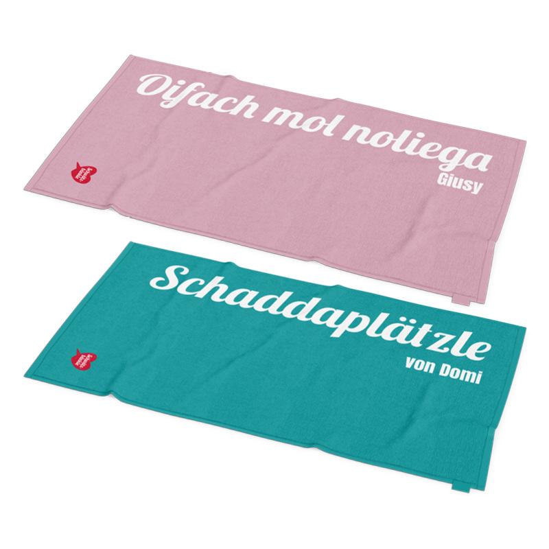 Schwätzbänkle Handtücher