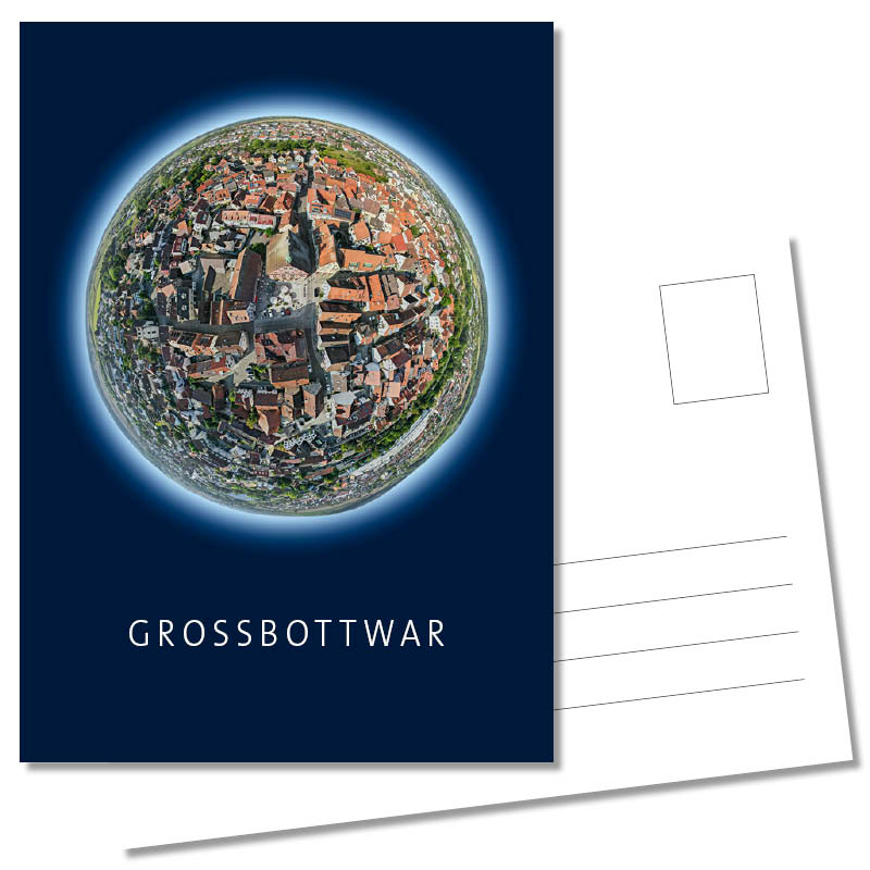 Postkarte Luftaufnahme Postkarte Luftaufnahme
