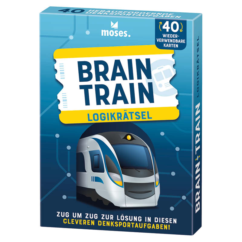 Brain Train - Logikrätsel mit abwischbarem Stift Brain Train - Logikrätsel mit abwischbarem Stift