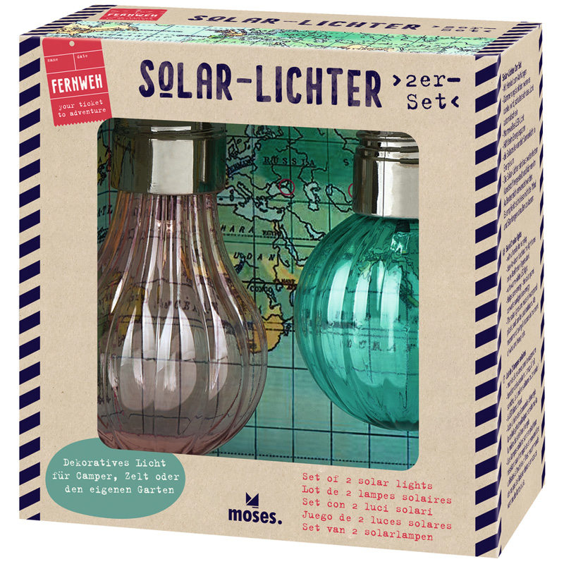 Fernweh Solar-Lichter 2er Set Fernweh Solar-Lichter 2er Set