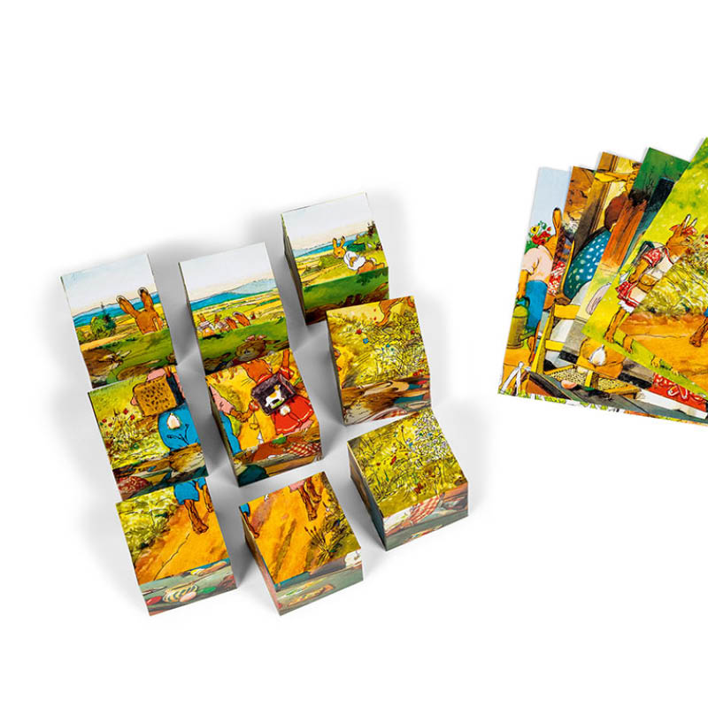 Die Häschenschule, Würfelpuzzle Die Häschenschule, Würfelpuzzle