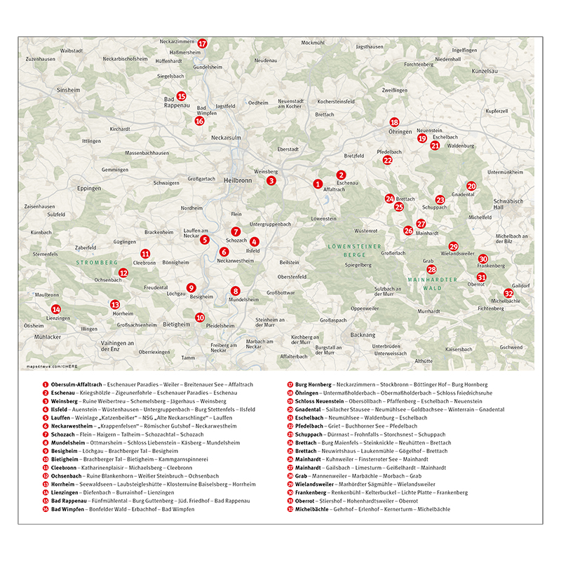 Wege. Band 2 – 32 Rundwanderungen Wege. Band 2 – 32 Rundwanderungen