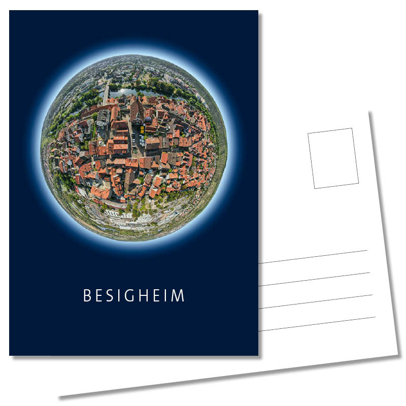 Postkarte Luftaufnahme Postkarte Luftaufnahme