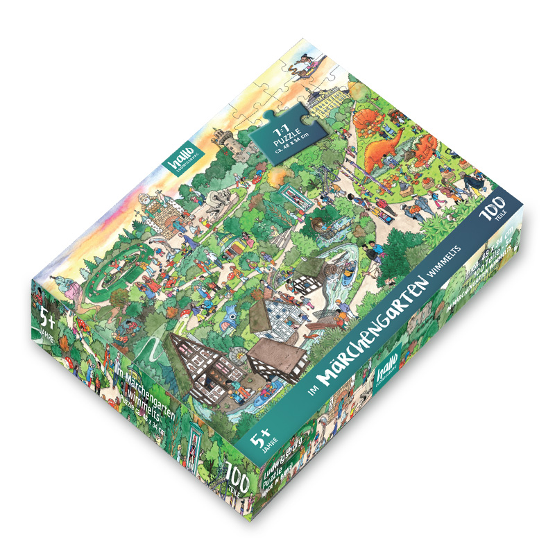 Puzzle »Im Märchengarten wimmelts« Puzzle »Im Märchengarten wimmelts«