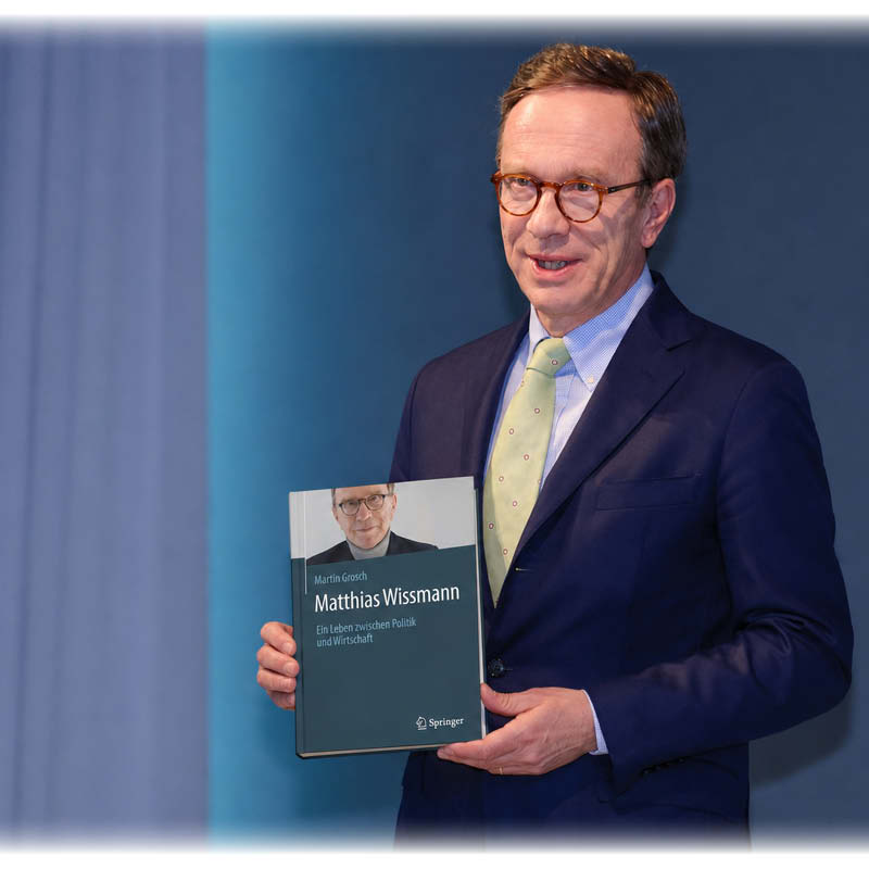 Lesung und Gespräch am Montag, 22. Juni: Matthias Wissmann über ein Leben zwischen Politik und Wirtschaft Lesung und Gespräch am Montag, 22. Juni: Matthias Wissmann über ein Leben zwischen Politik und Wirtschaft