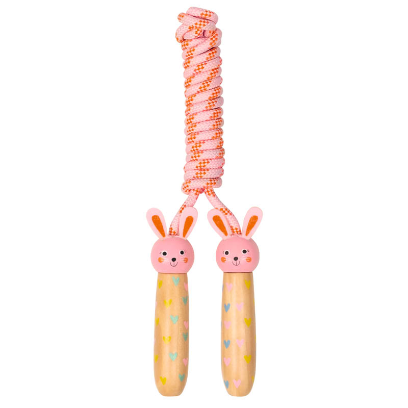 Holz-Springseil Hase oder Katze Holz-Springseil Hase oder Katze