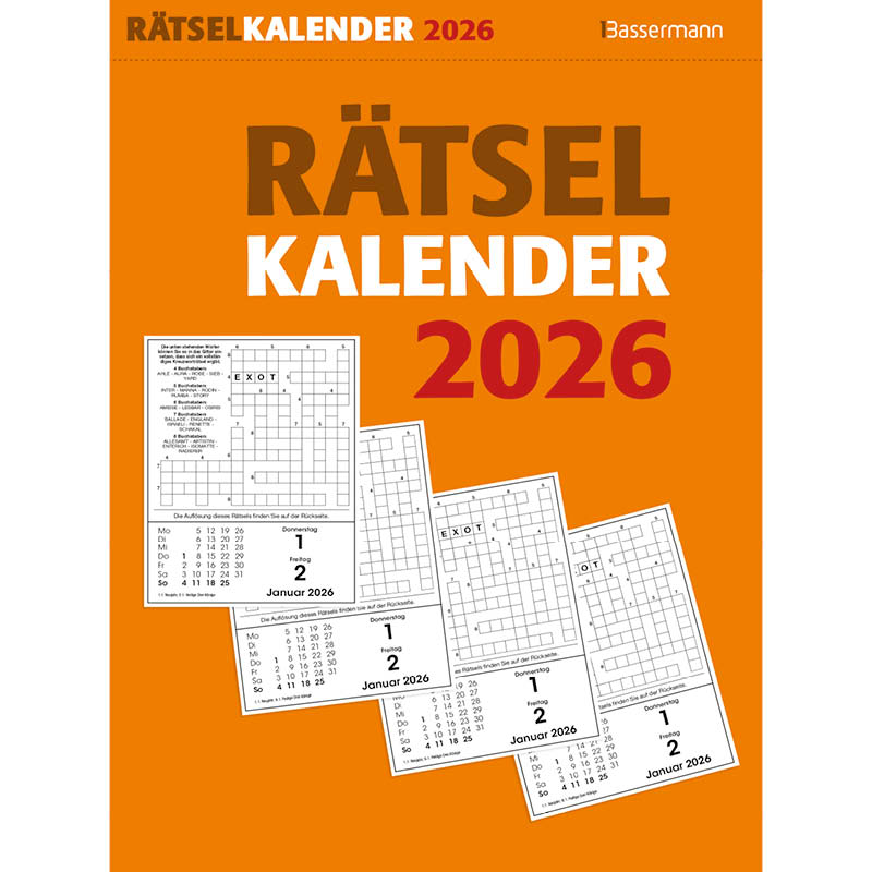 Rätsel Abreißkalender 2026