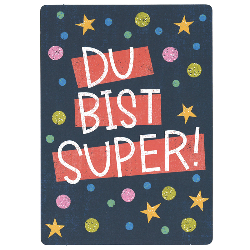 Up-Card "Du bist super" Up-Card "Du bist super"
