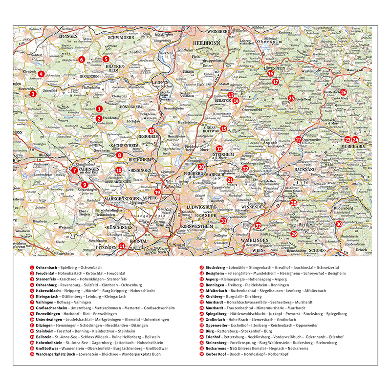 Wege. Band 1 – 32 Rundwanderungen Wege. Band 1 – 32 Rundwanderungen