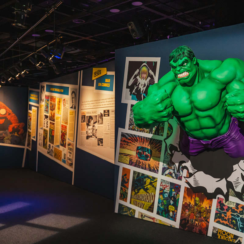 MARVEL Die Ausstellung - Universe of Super Heroes All Over-Flex-Ticket