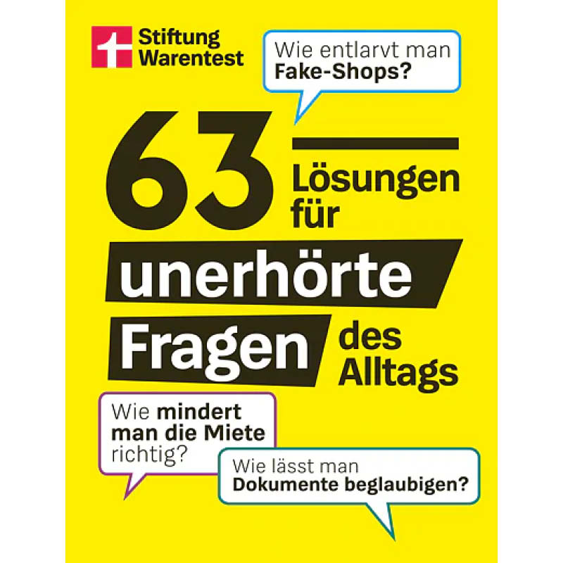 63 Lösungen für unerhörte Fragen des Alltags
