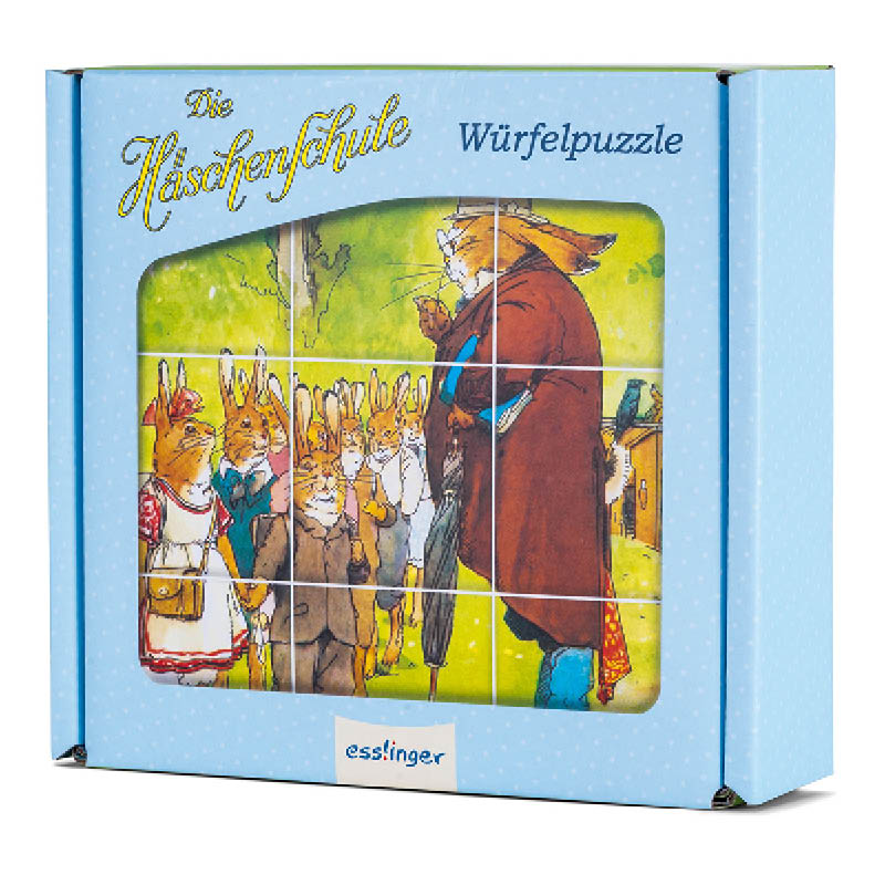 Die Häschenschule, Würfelpuzzle Die Häschenschule, Würfelpuzzle