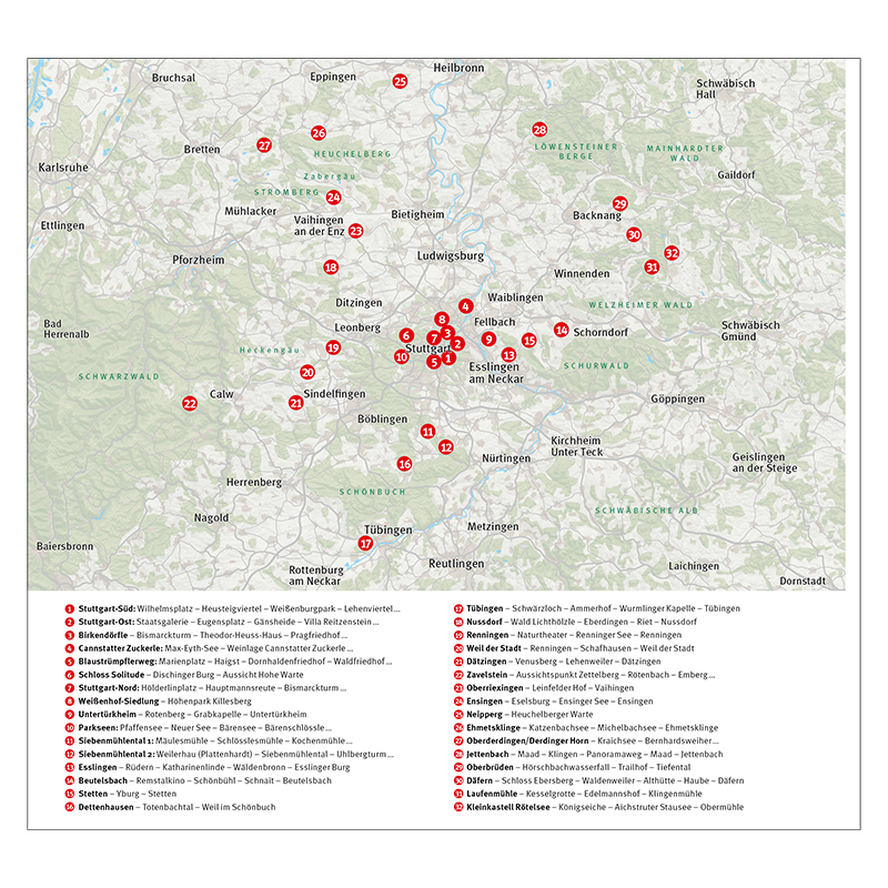 Wege. Band 3 – 32 Rundwanderungen Wege. Band 3 – 32 Rundwanderungen