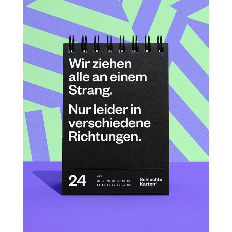 Demotivierender Tischkalender 2027 Demotivierender Tischkalender 2027