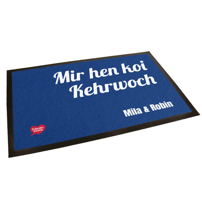 Schwätzbänkle Fußmatte Schwätzbänkle Fußmatte